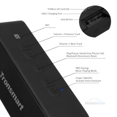 Loa Tronsmart T2 PLUS - CHI TIÊT