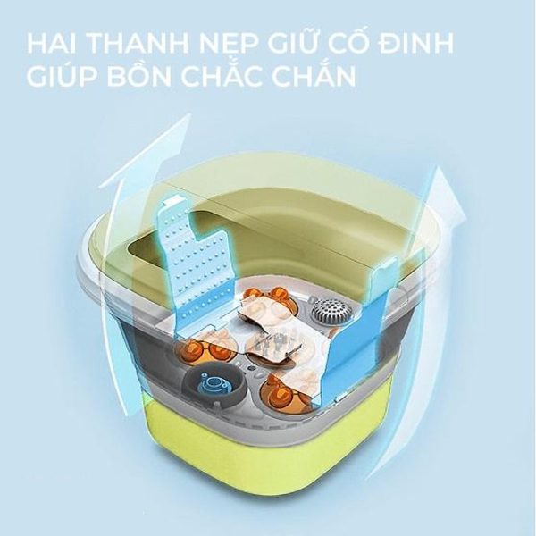 Homistech - Bồn Ngâm chân SEKA SK-195 gấp gọn