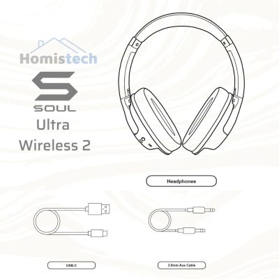 Soul Ultra Wireless 2 Headphone content